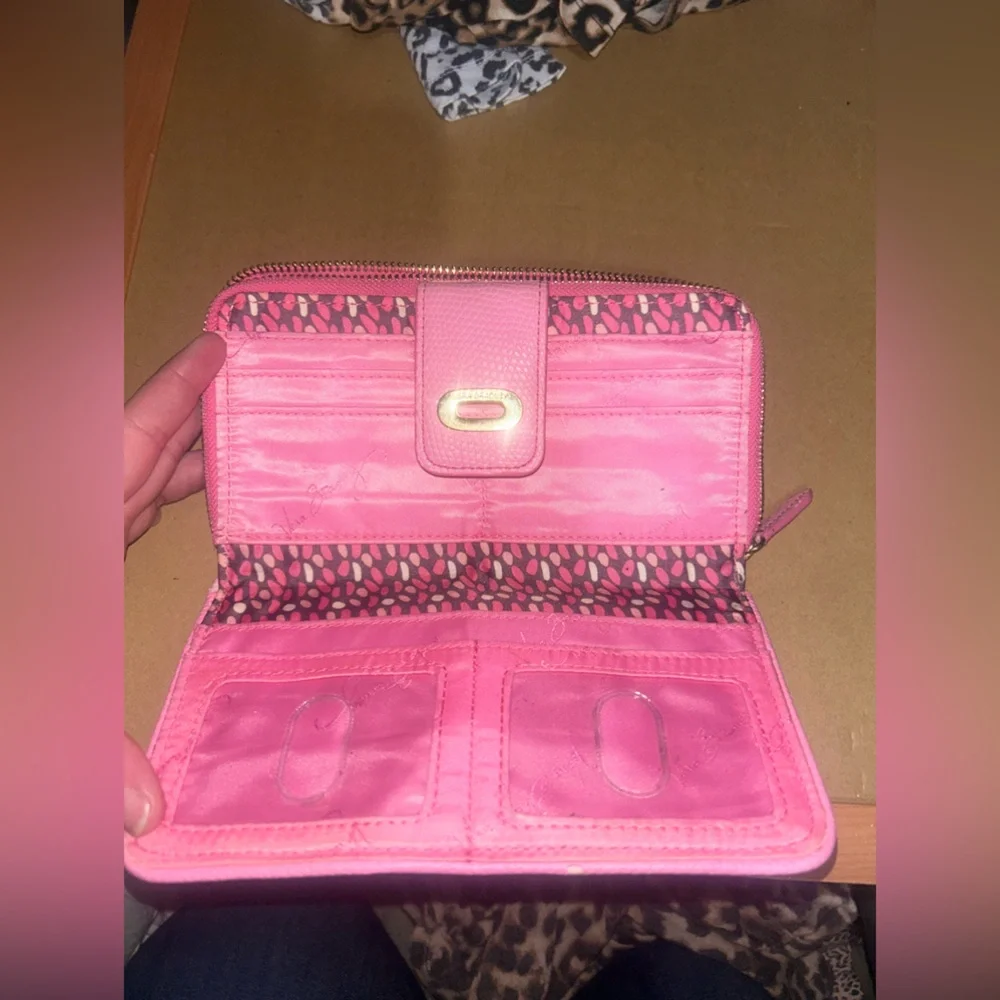 Vers Bradley Preppy Poly Wallet Blossom Pink - Picture 9 of 9